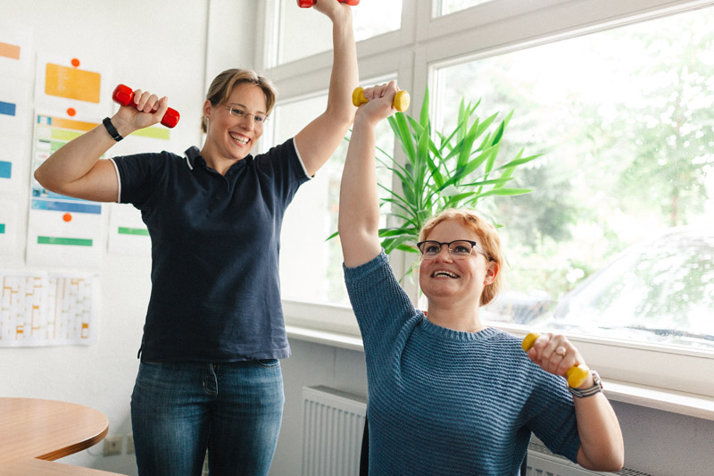 Bewegung in Unternehmen
